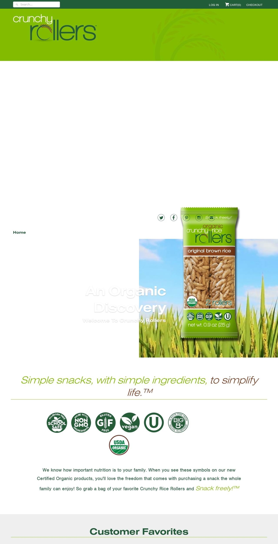 crunchyrollers.com — Shopify storefront screenshot