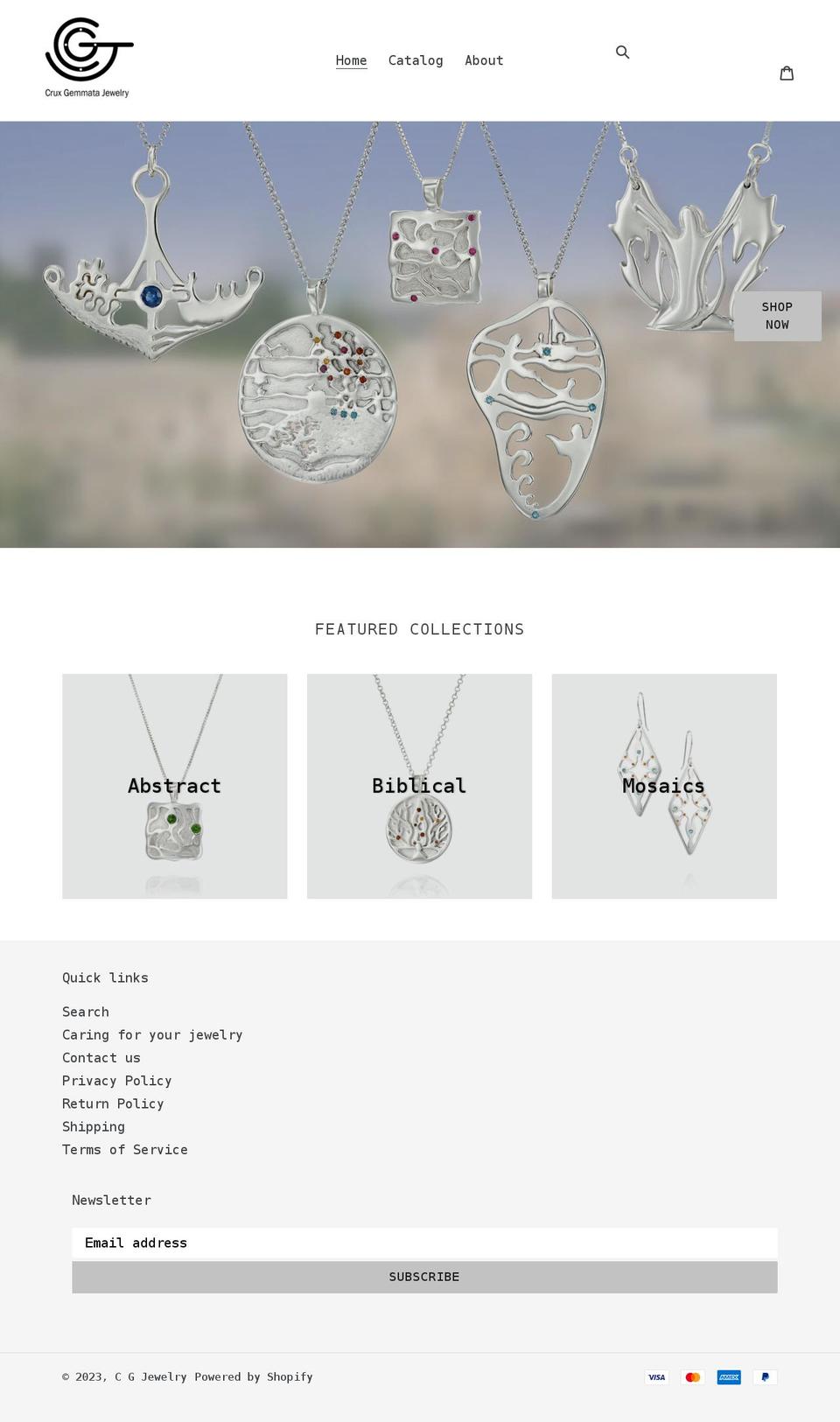 cruxgem.com shopify website screenshot