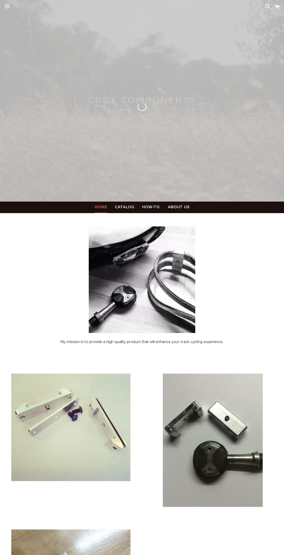 cruzcomp.com shopify website screenshot