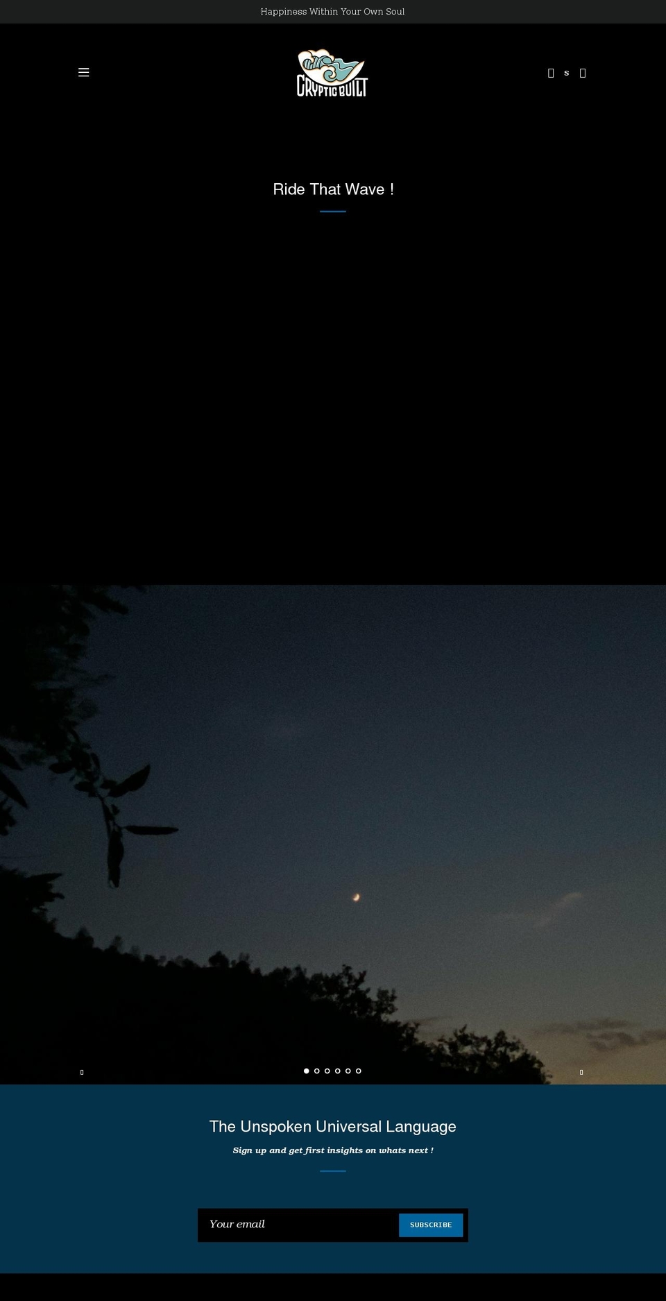 crypticbuilt.com shopify website screenshot