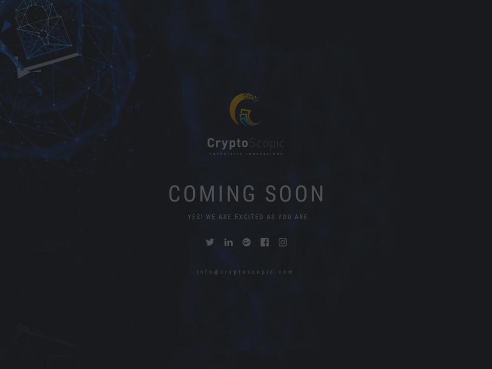 cryptoscopic.com — Shopify storefront screenshot
