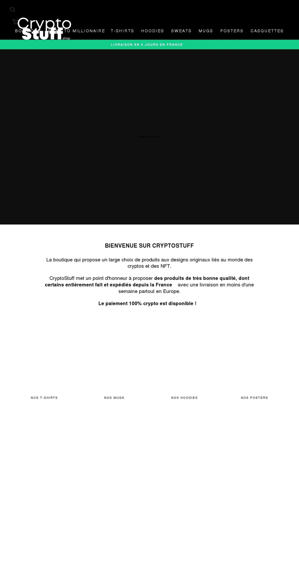 cryptostuff.shop shopify website screenshot