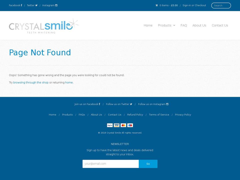 crystal-innovations.com shopify website screenshot