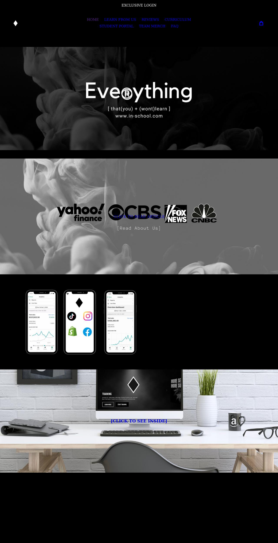 crystallinemedia.com shopify website screenshot