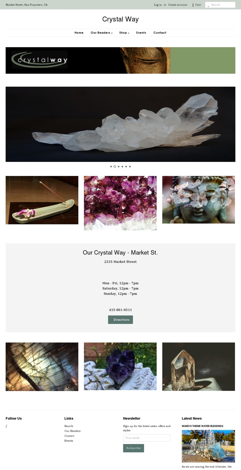 crystalwaysf.com shopify website screenshot