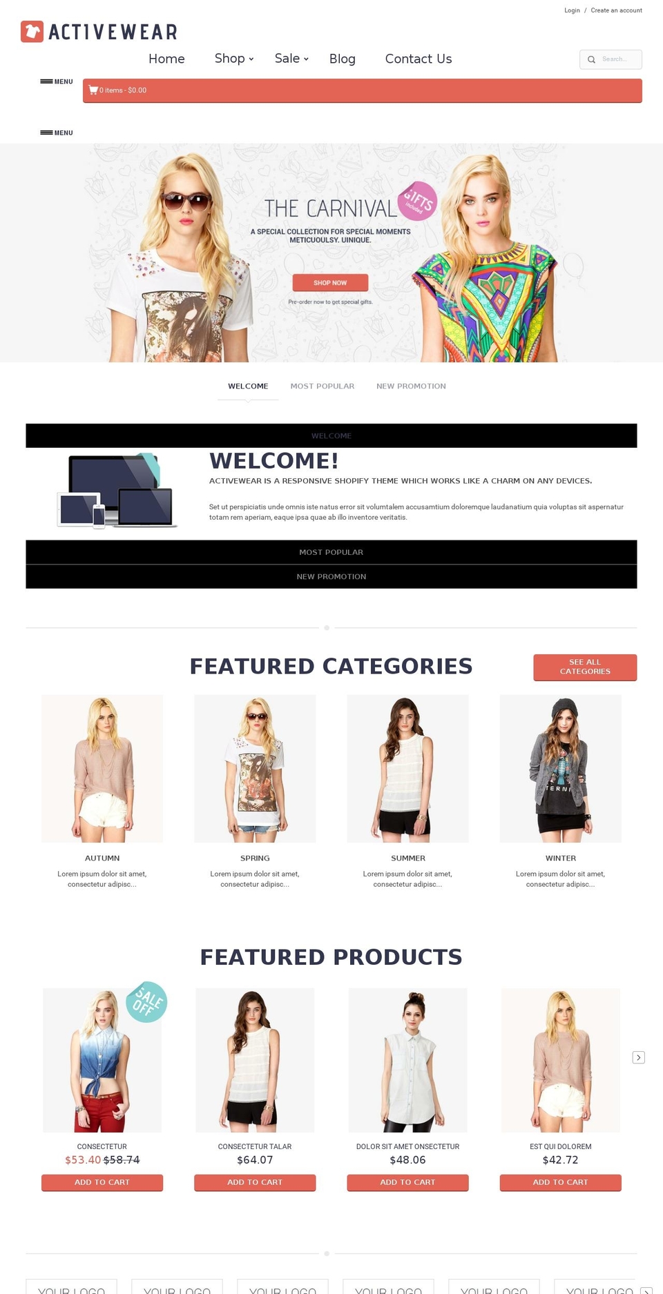 cs-activewear.myshopify.com shopify website screenshot