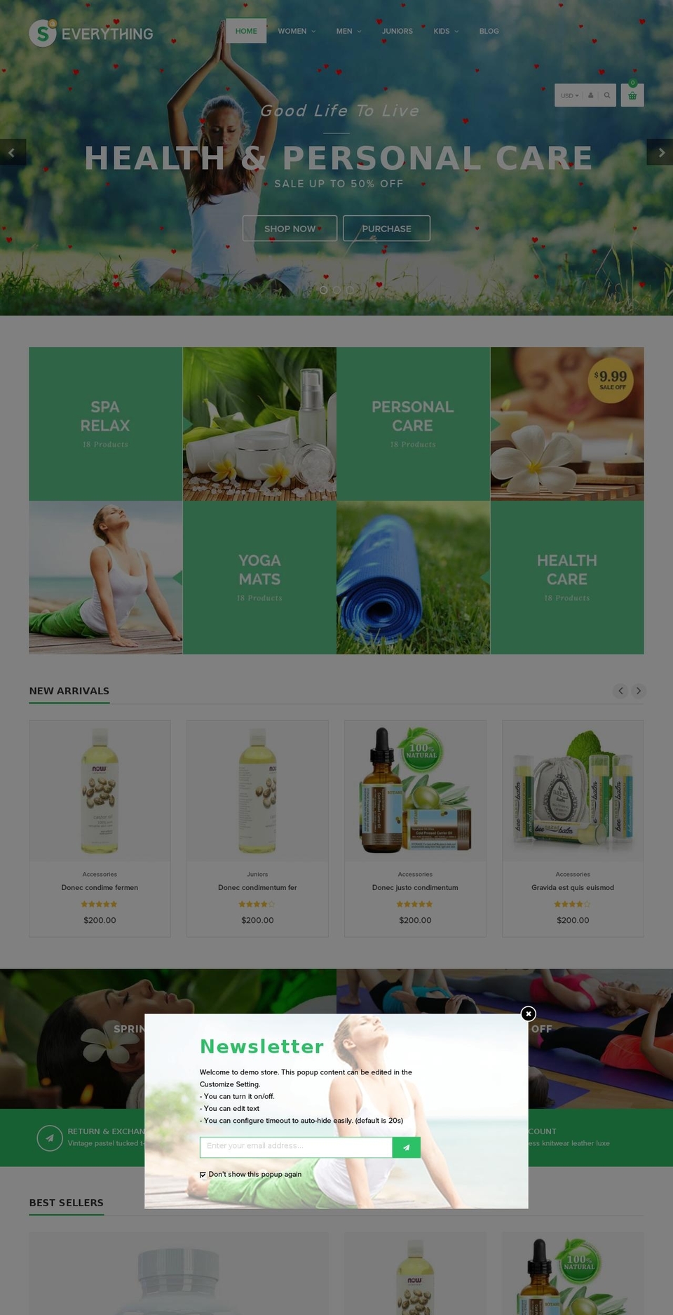 cs-everything-health.myshopify.com shopify website screenshot