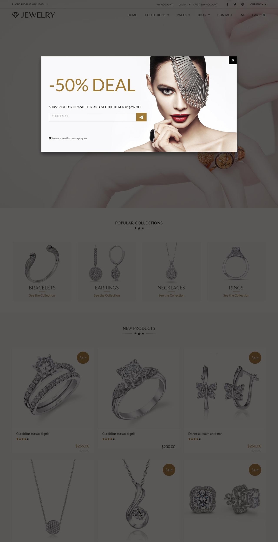 cs-utc-jewelry.myshopify.com shopify website screenshot