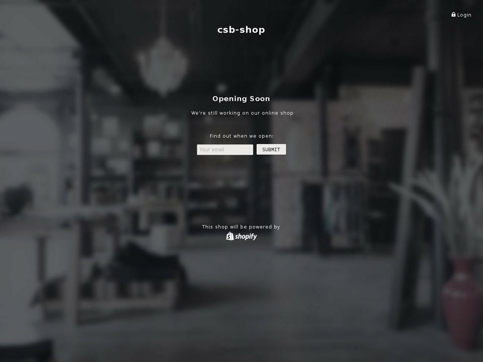 csb-shop.com — Shopify storefront screenshot