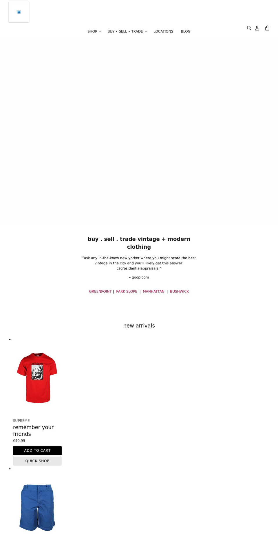cscresidentialappraisals.com shopify website screenshot