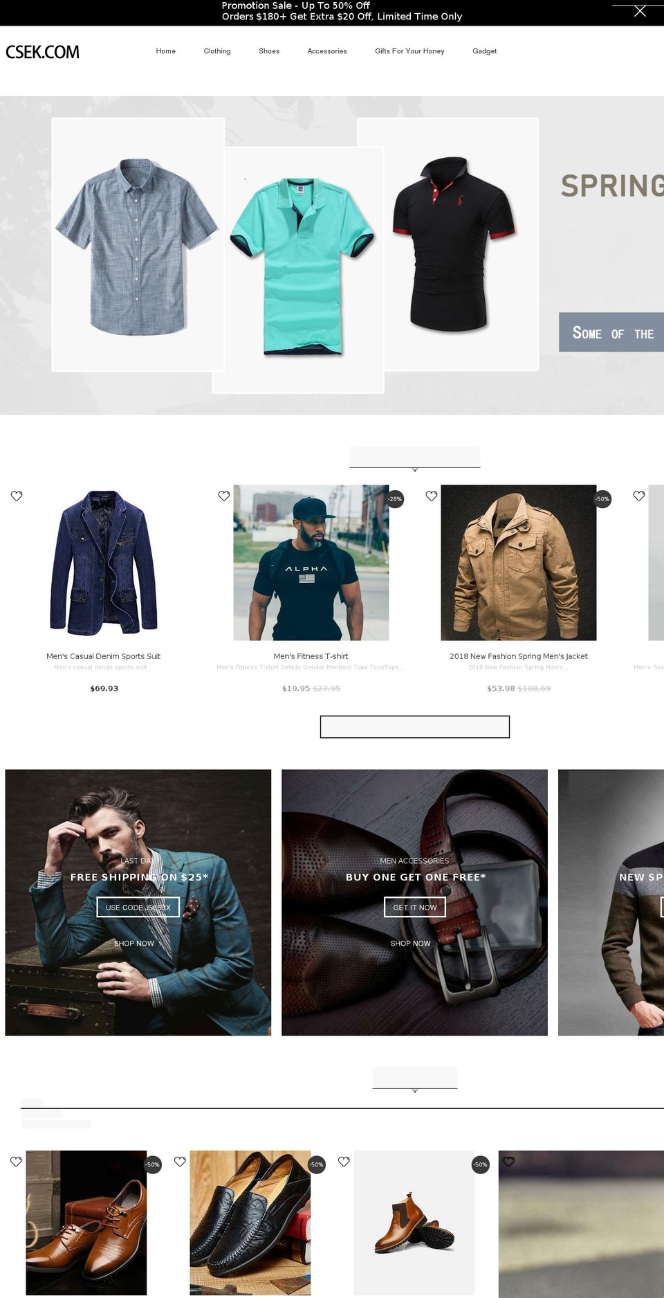 shop Shopify theme site example csek.com