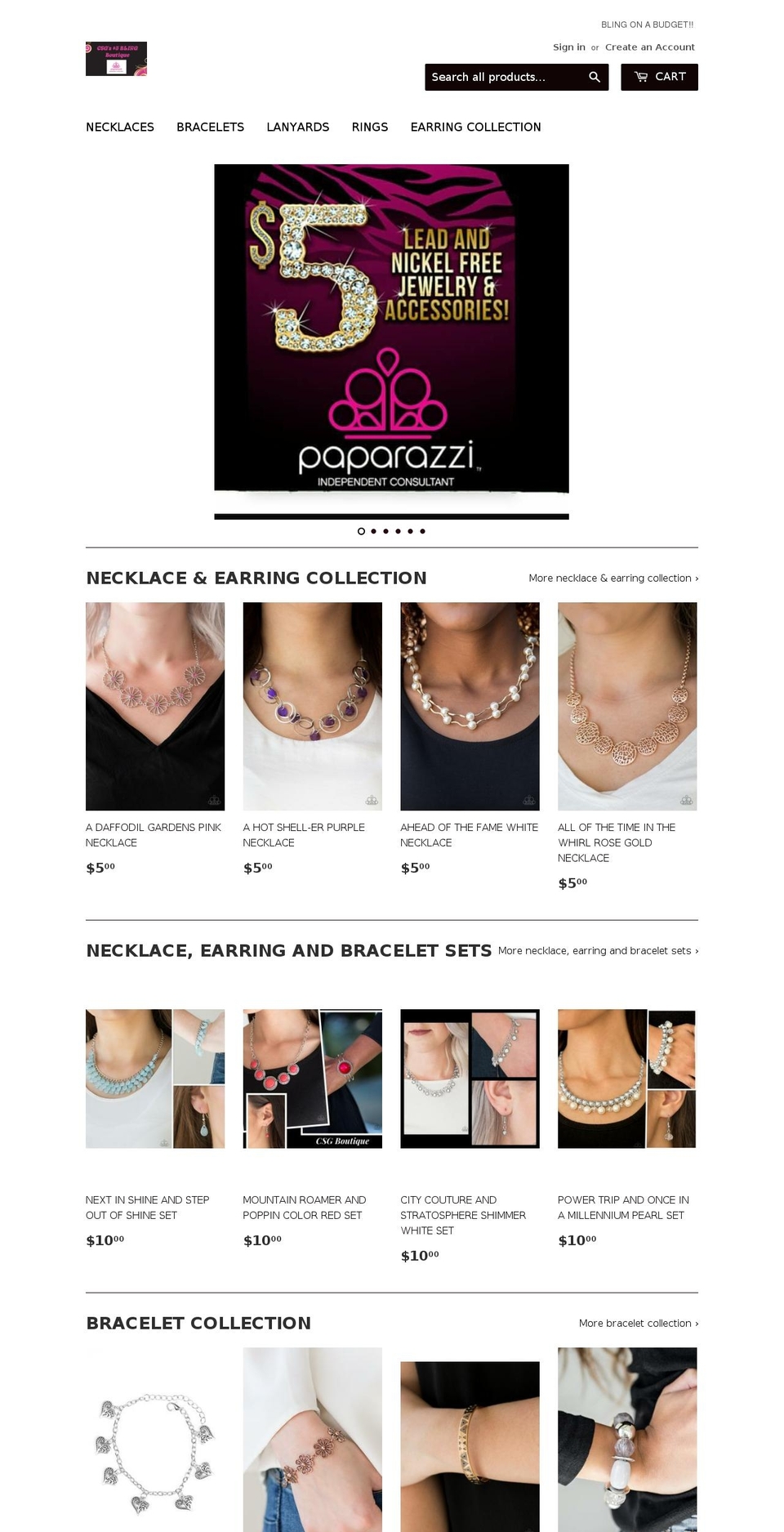 csgboutique.com — Shopify storefront screenshot