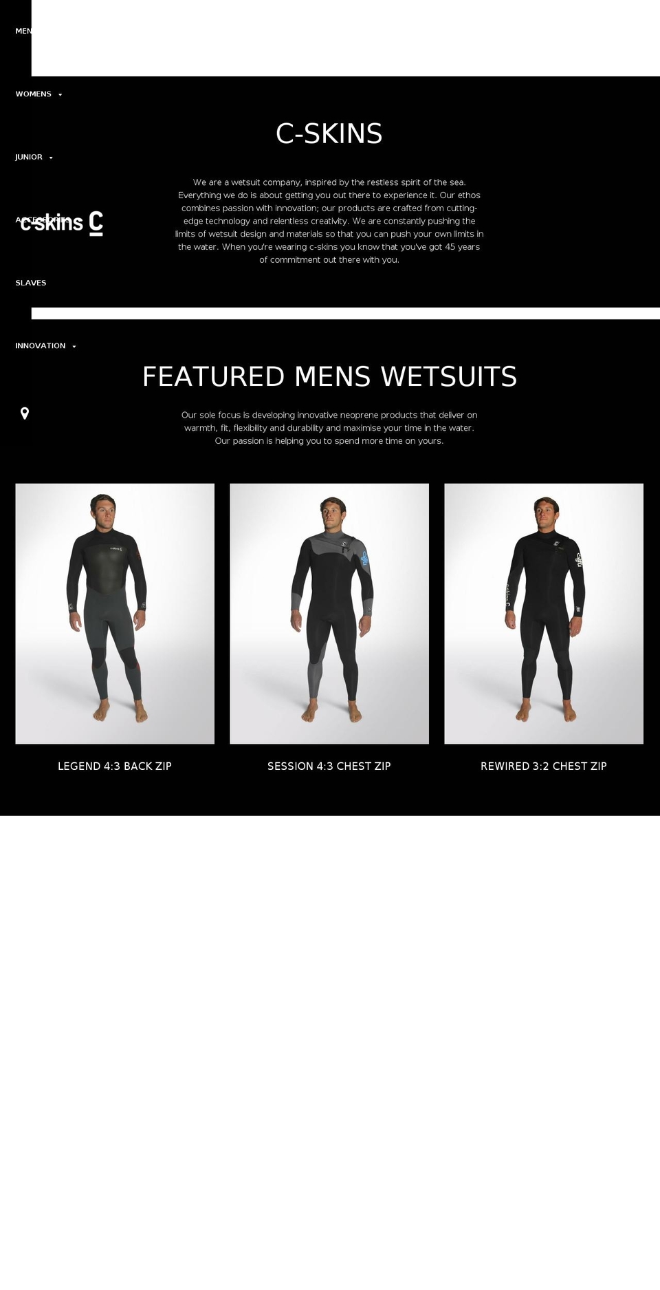 cskins.com — Shopify storefront screenshot