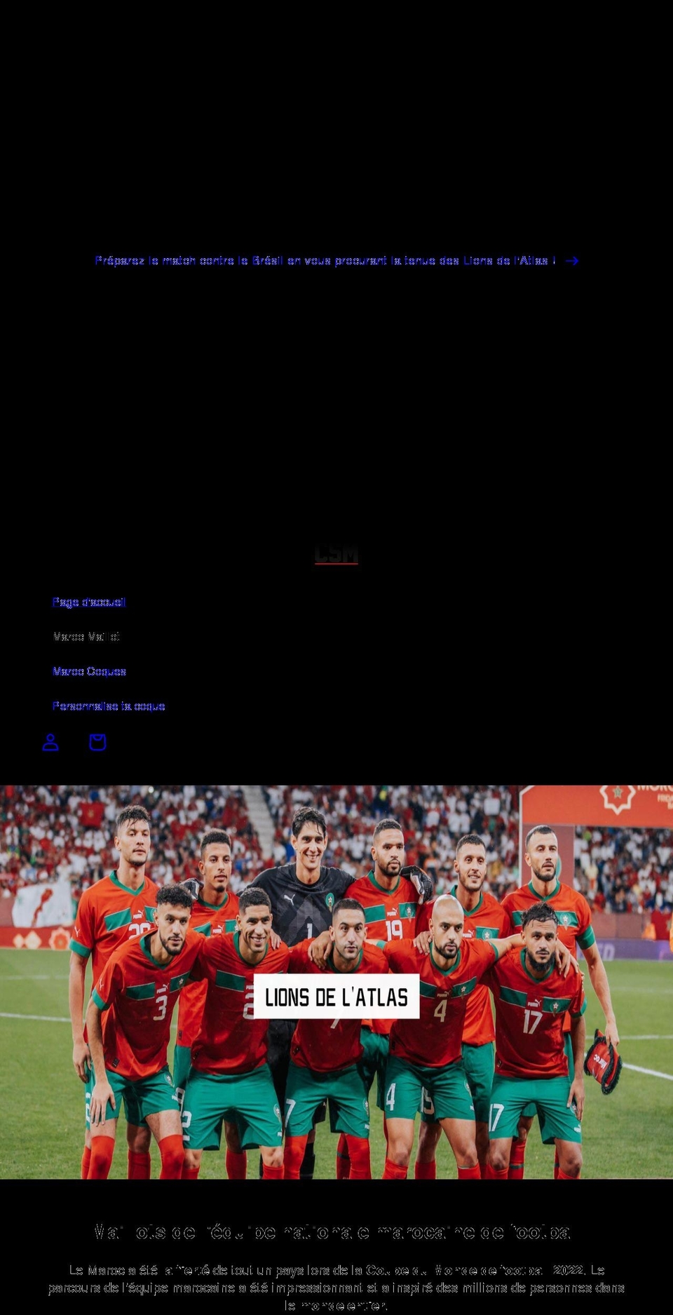 csmcustom.com shopify website screenshot