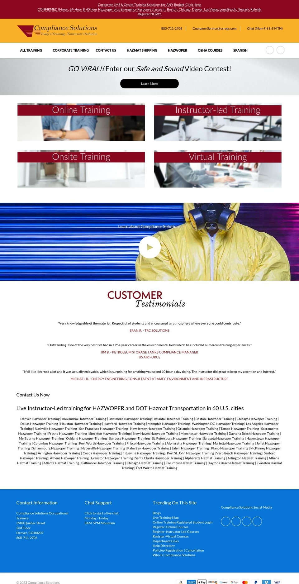 csregs.com shopify website screenshot