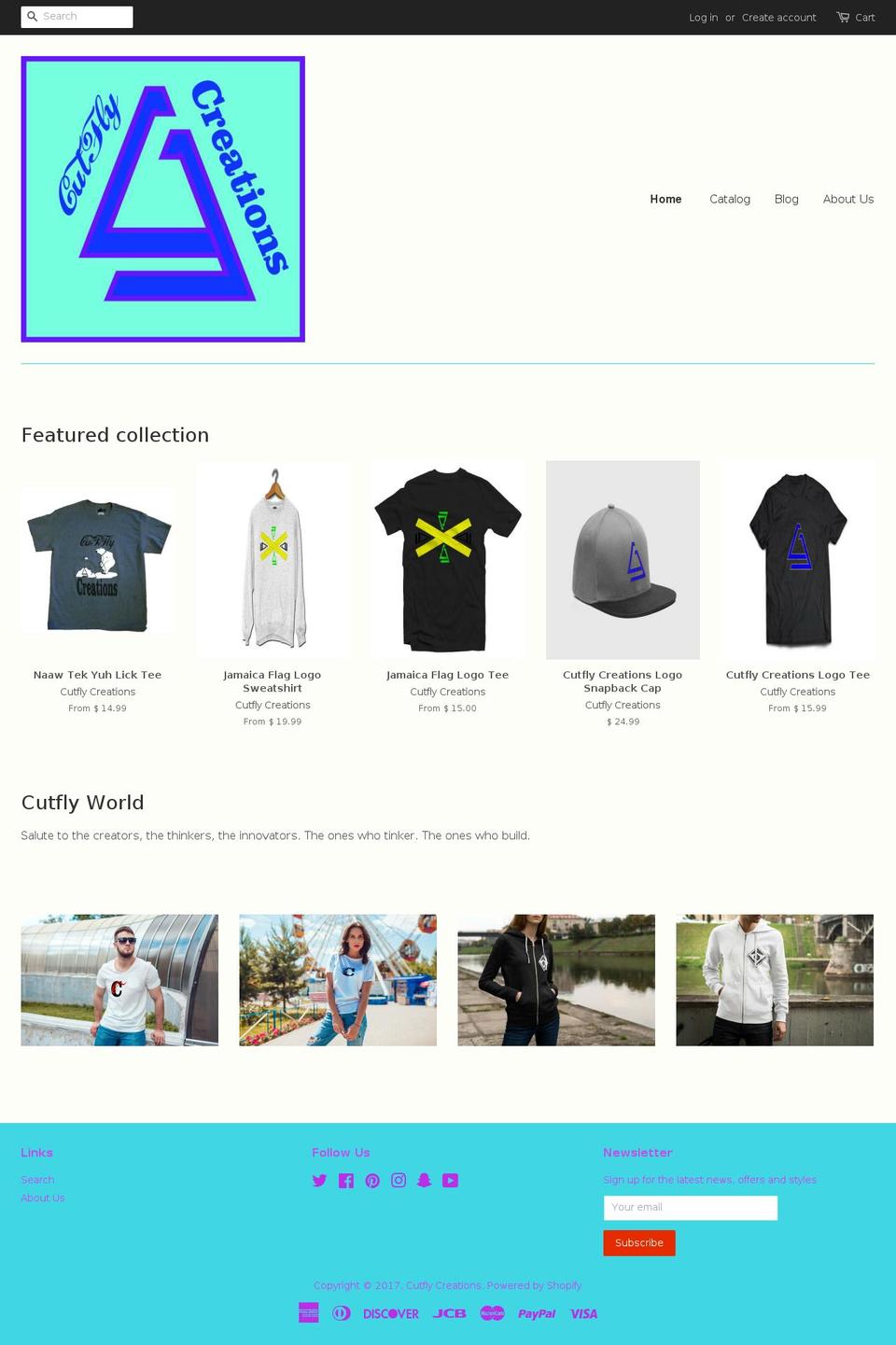 ctcutfly.com shopify website screenshot