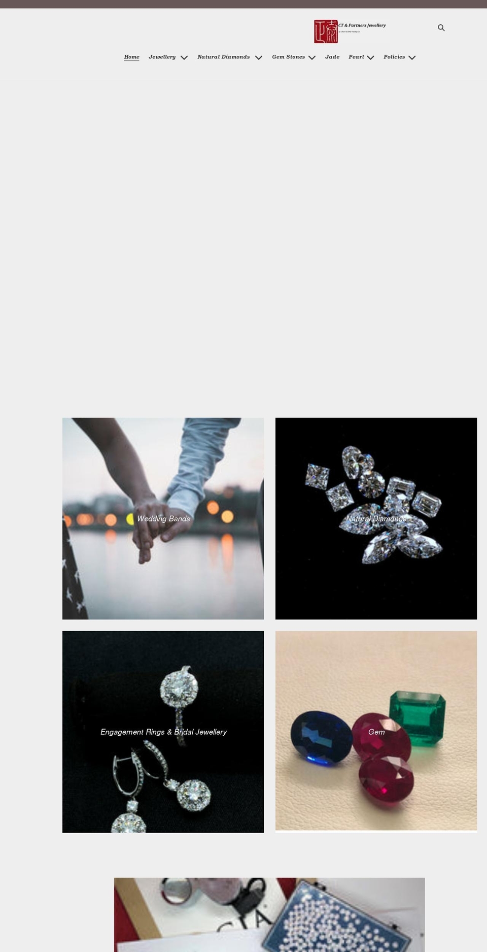 ctpartnerjewellery.com shopify website screenshot