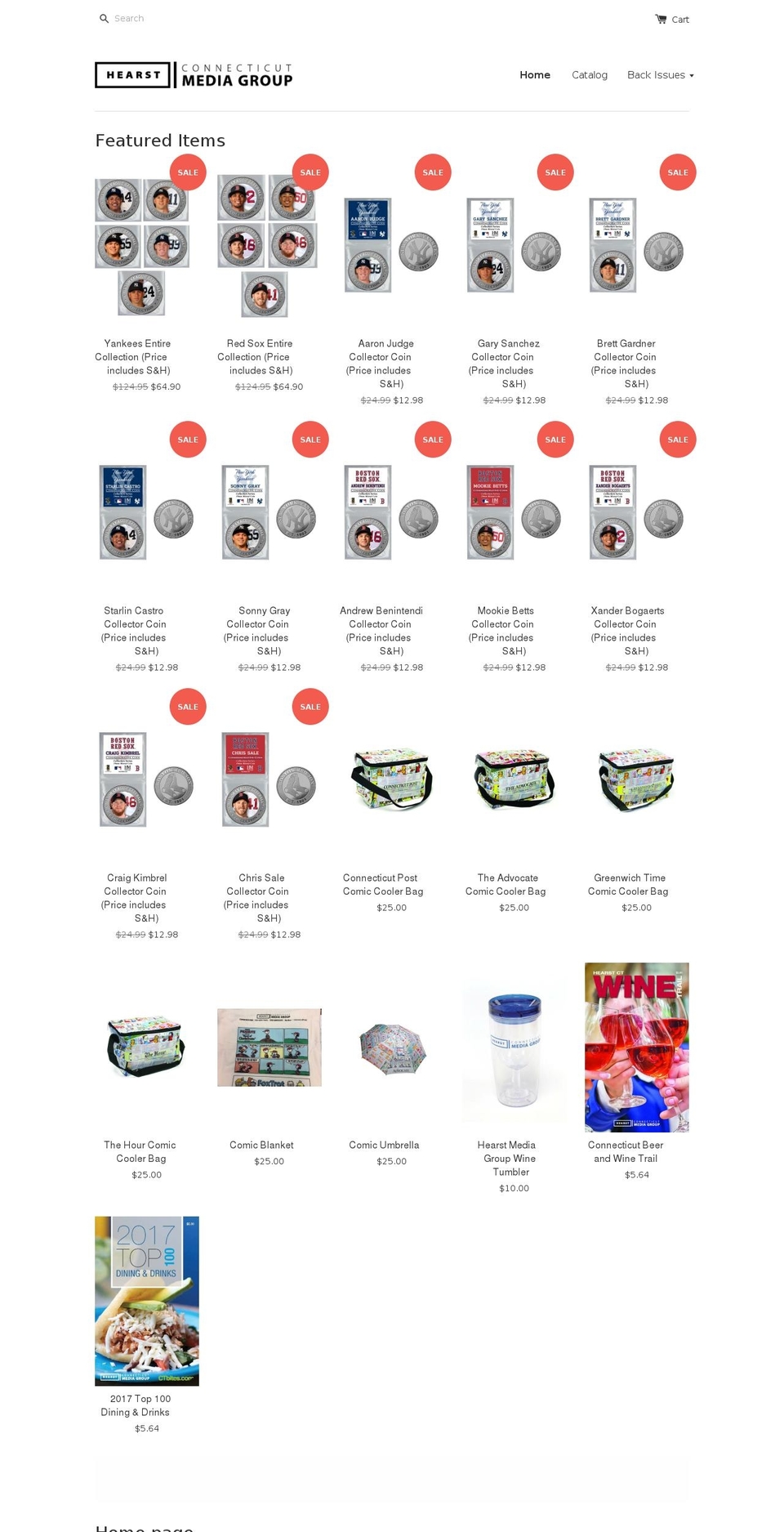 ctpoststore.com shopify website screenshot
