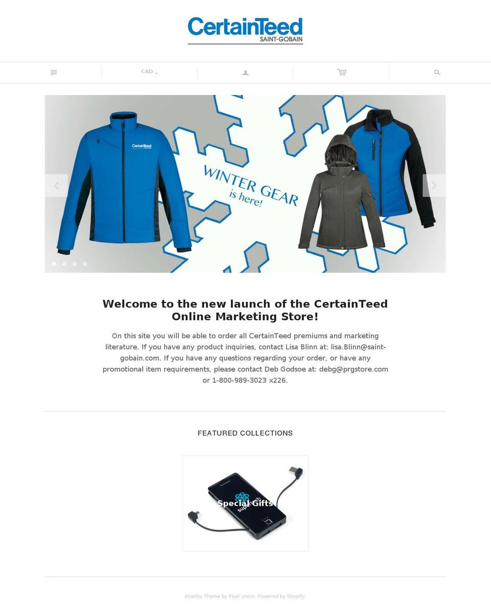 ctstore.ca shopify website screenshot