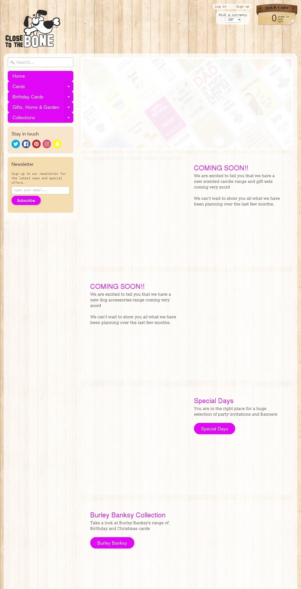 cttb.co.uk shopify website screenshot