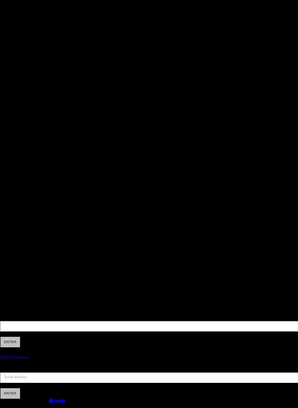 ctzn-store.myshopify.com shopify website screenshot