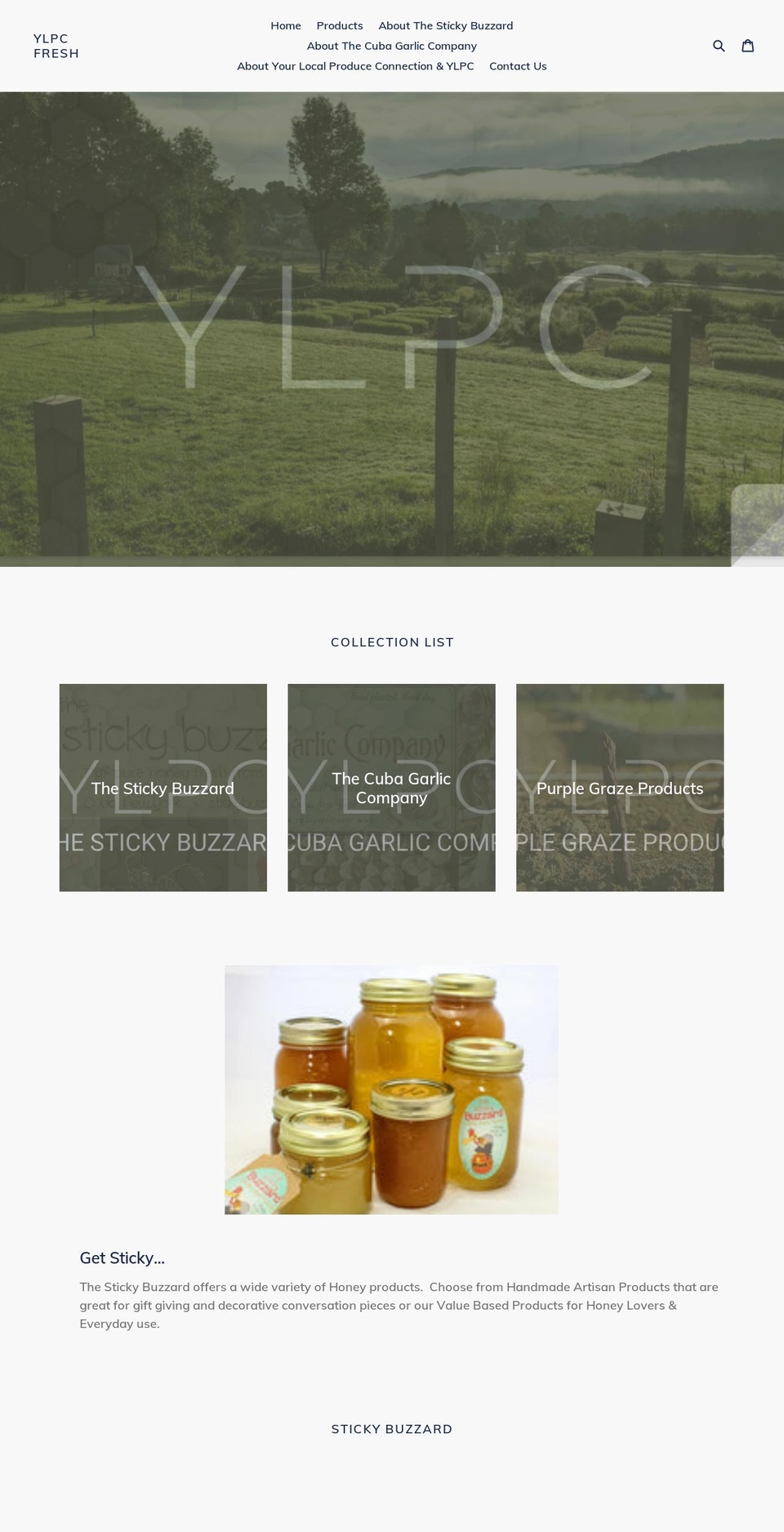 cubagarlic.com shopify website screenshot