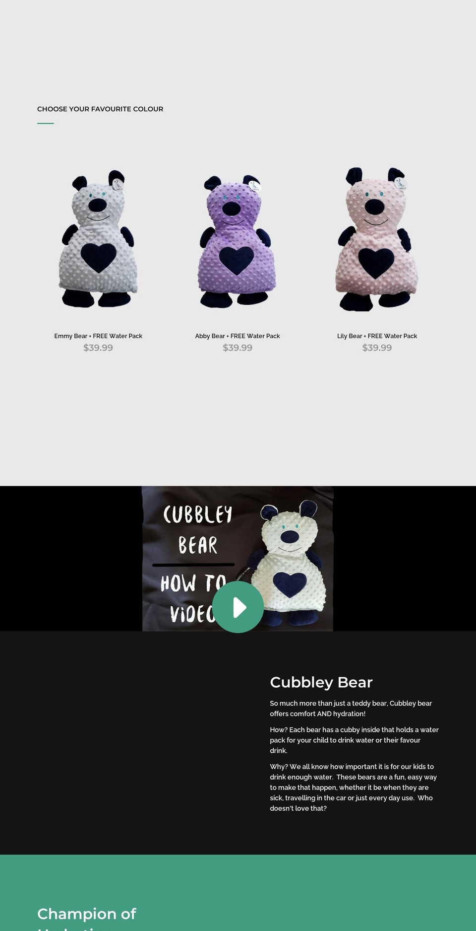 cubbley.com — Shopify storefront screenshot