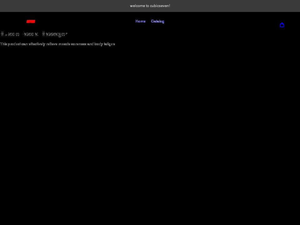 cubic-7.com shopify website screenshot