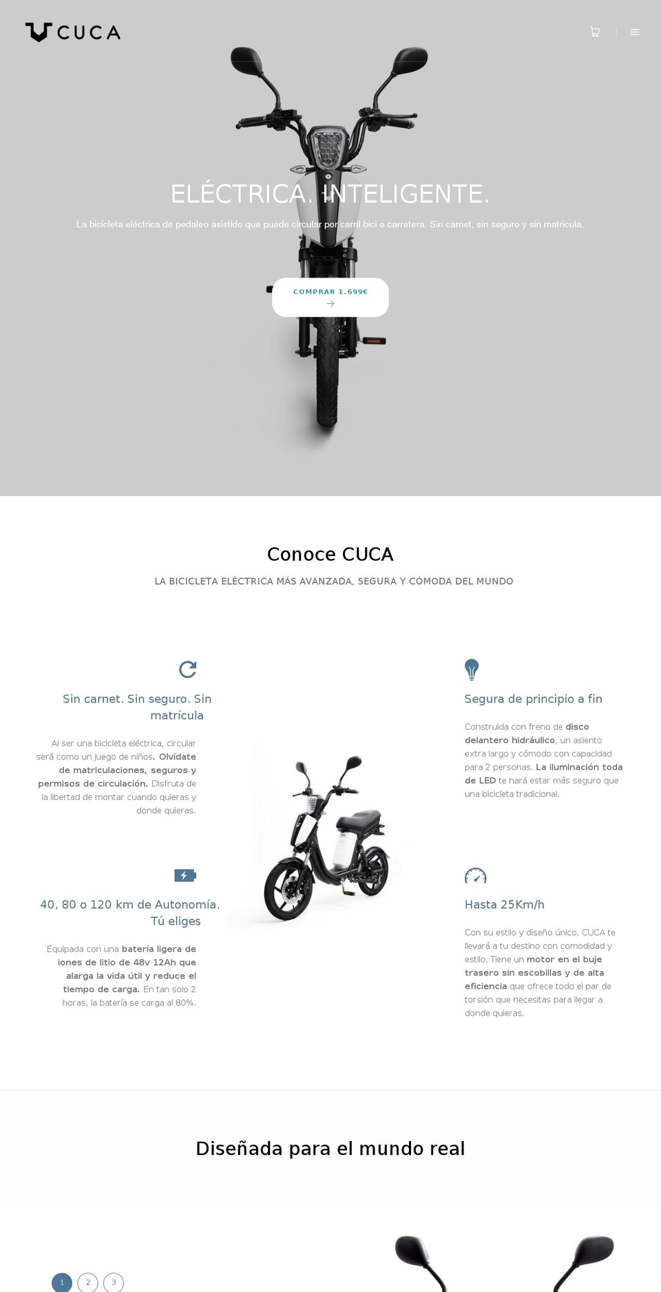 cucabike.com shopify website screenshot