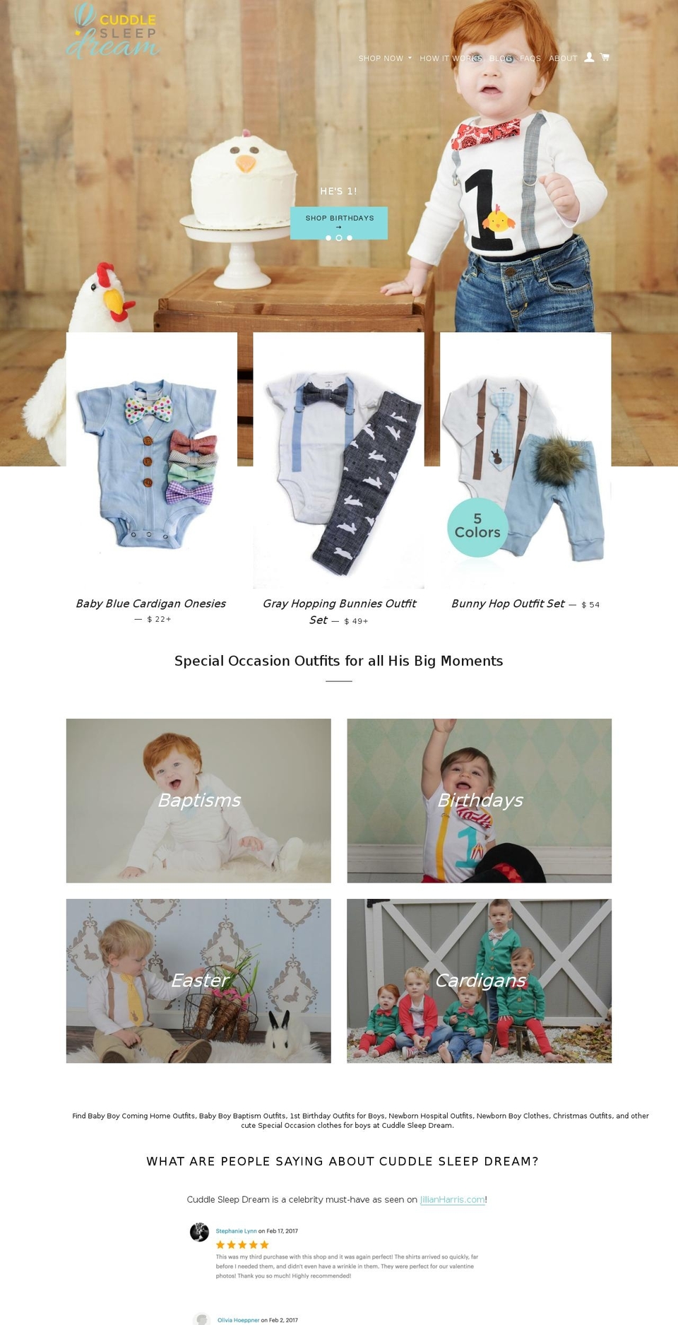 cuddlesleepdream.com shopify website screenshot