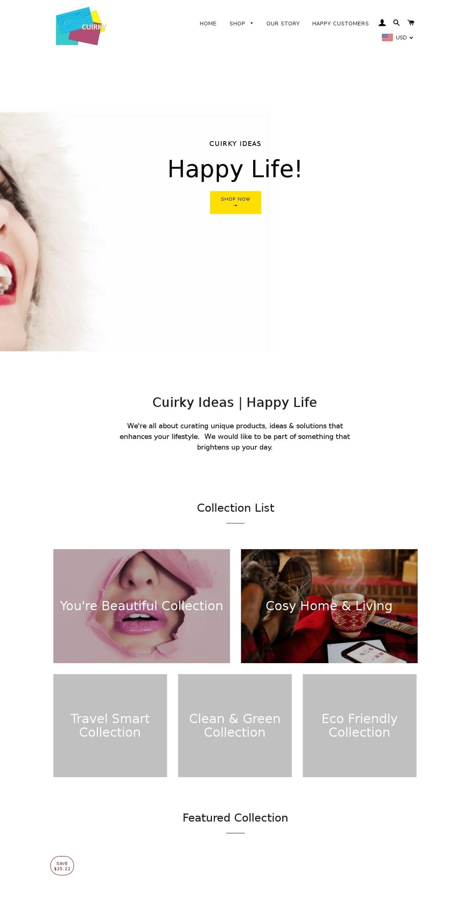 cuirky.com — Shopify storefront screenshot