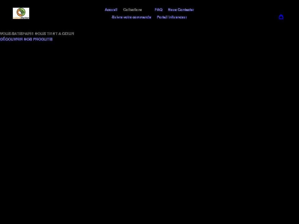 cuisinedaction.com shopify website screenshot