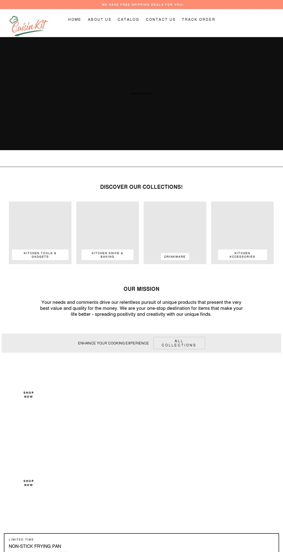 cuisinkit.com shopify website screenshot