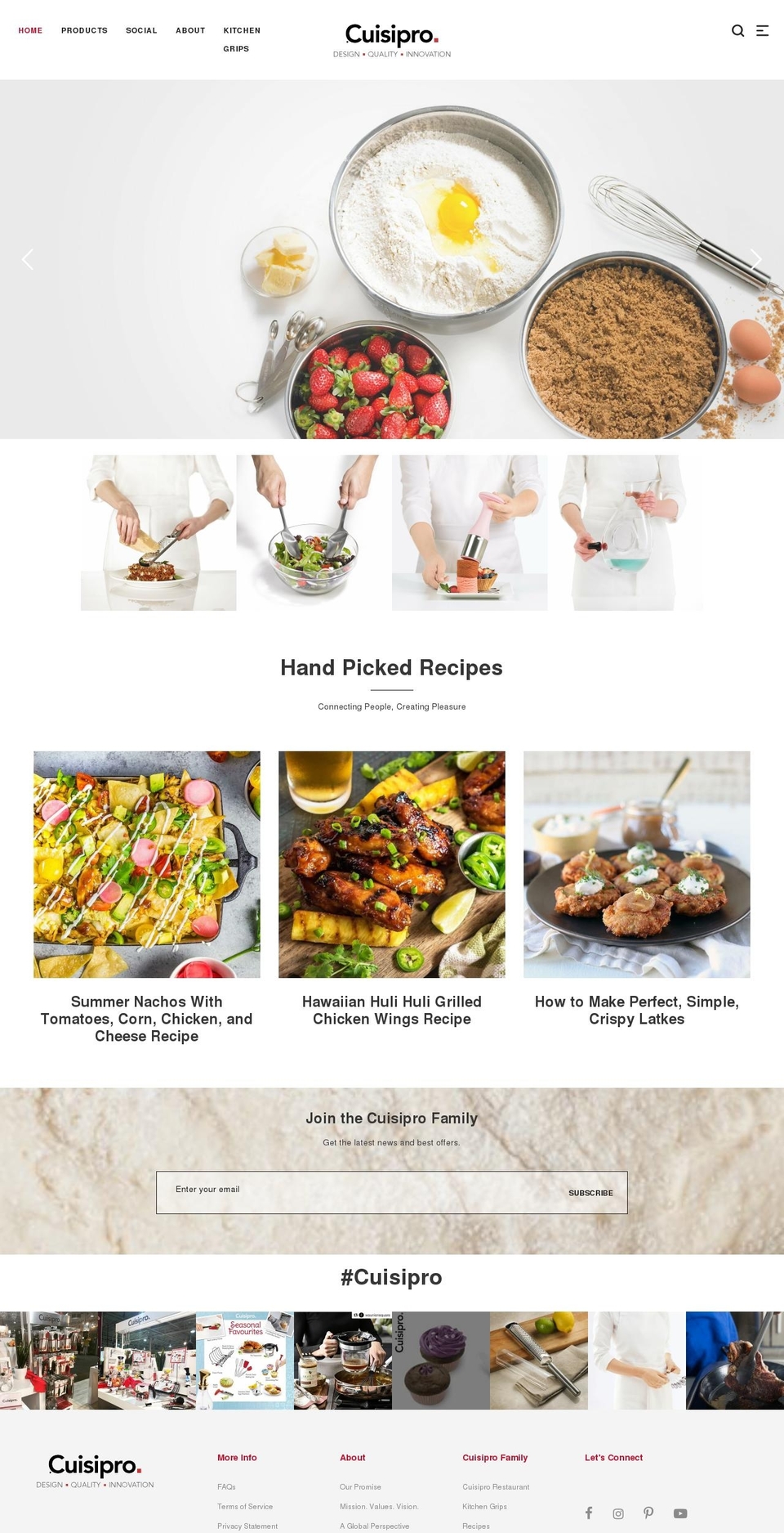 cuisipro.com shopify website screenshot