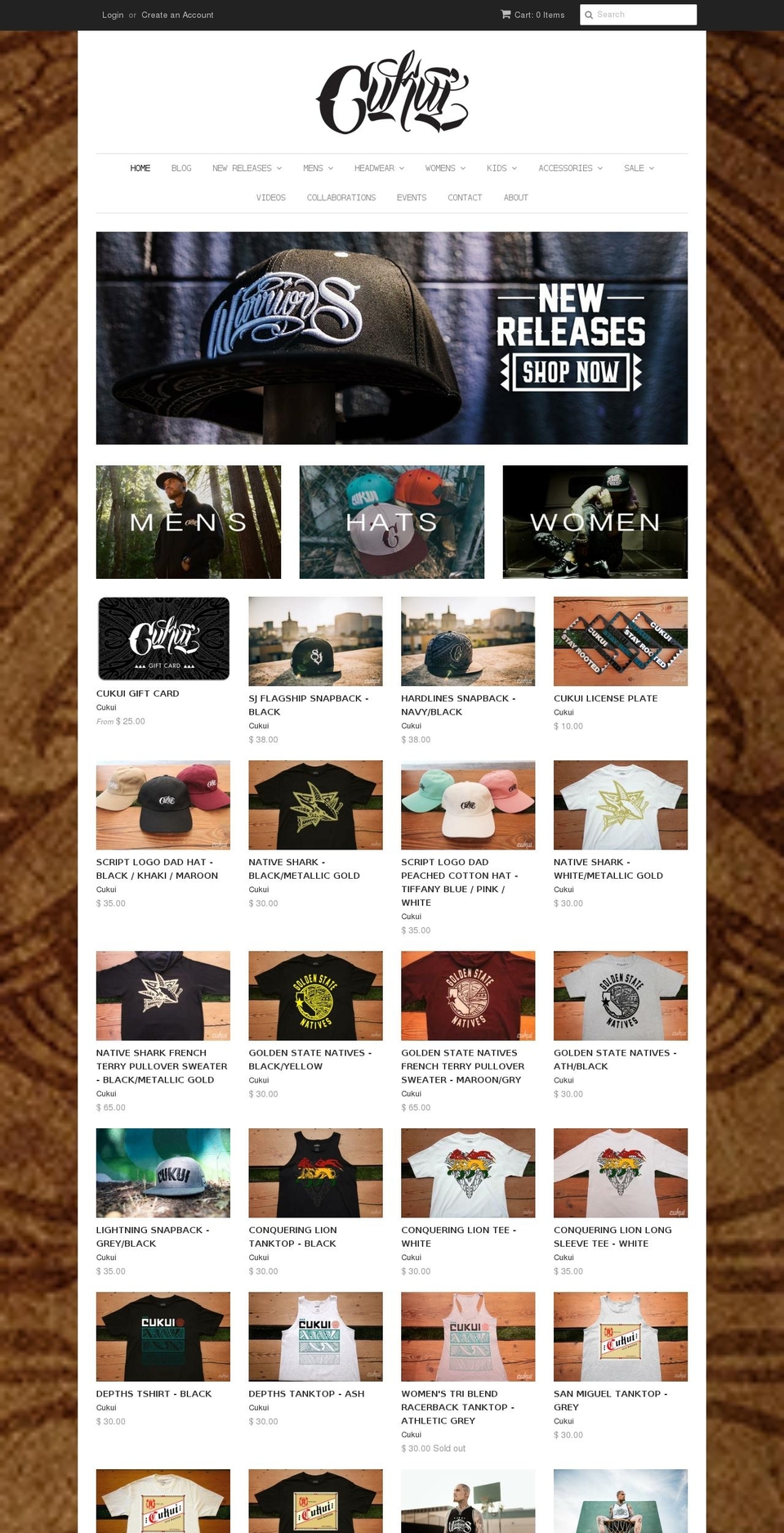 cukui.com shopify website screenshot