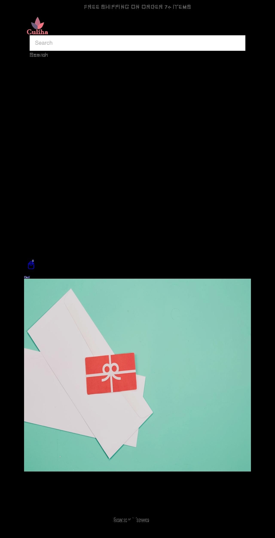 culiha.com shopify website screenshot