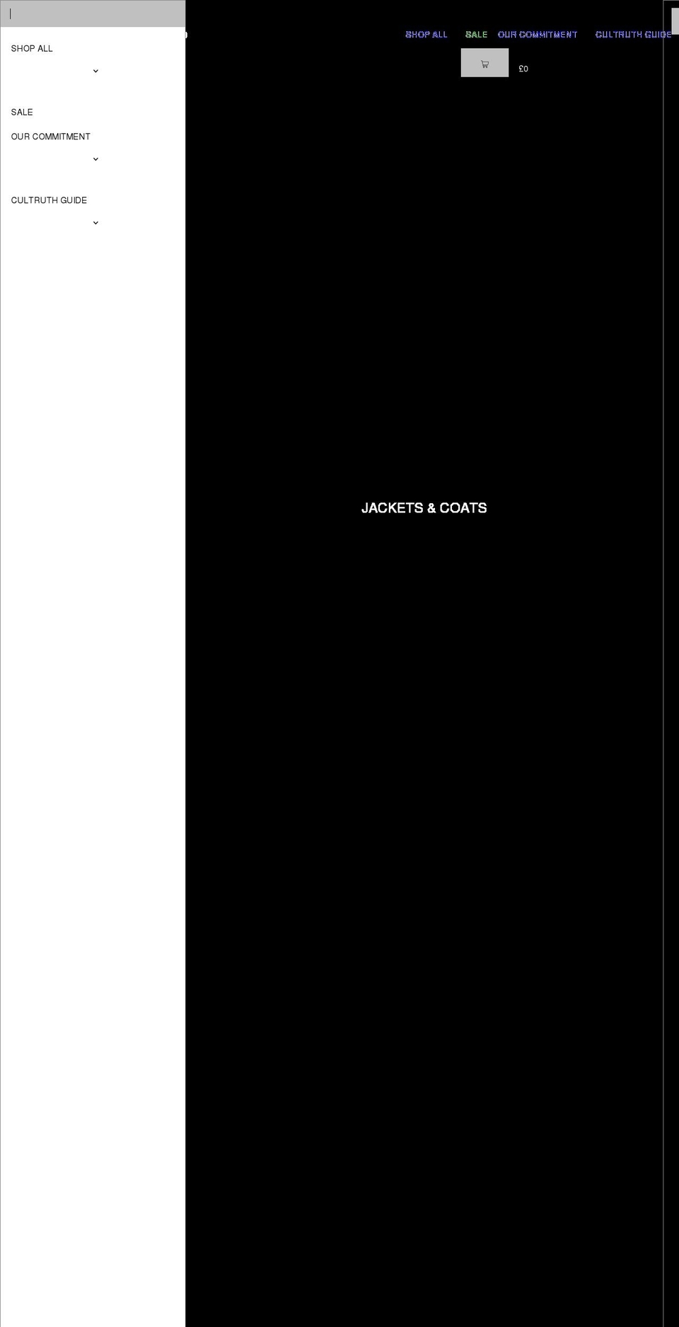 culthread.com shopify website screenshot