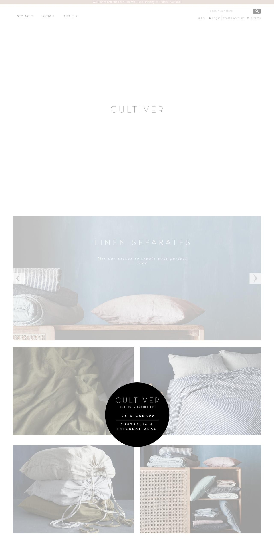 cultiver.com shopify website screenshot