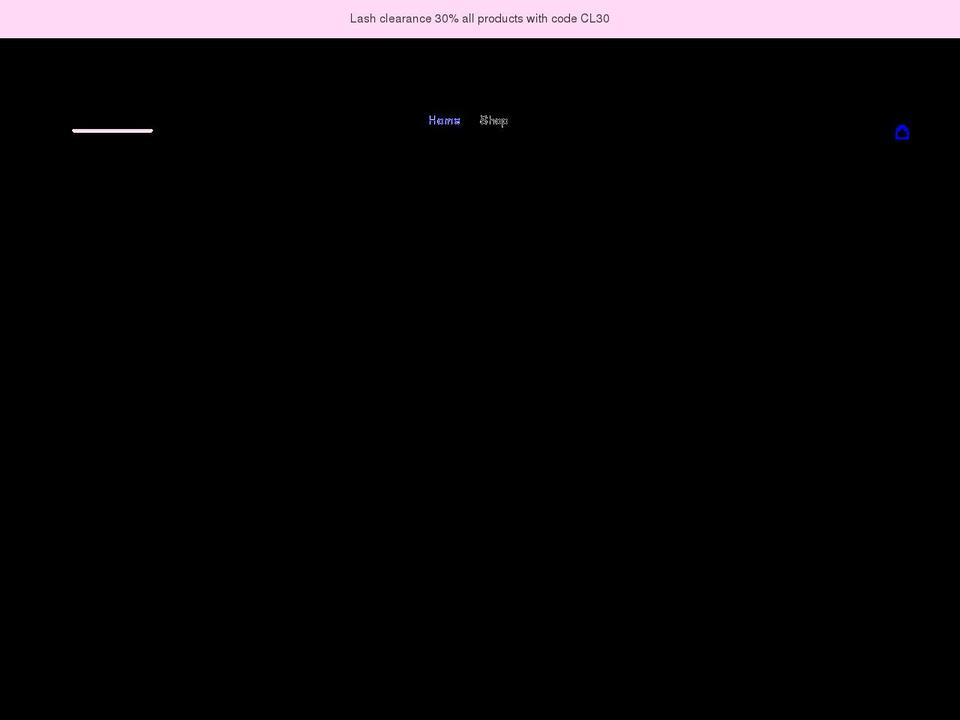 cultlash.co.uk shopify website screenshot