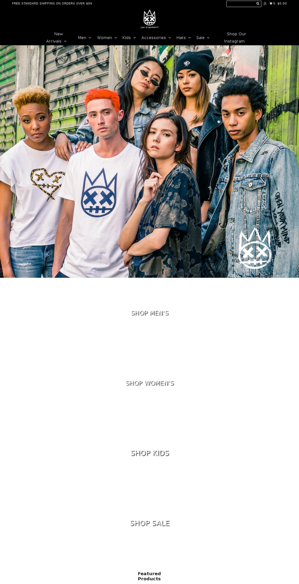 cultofindividuality.com shopify website screenshot