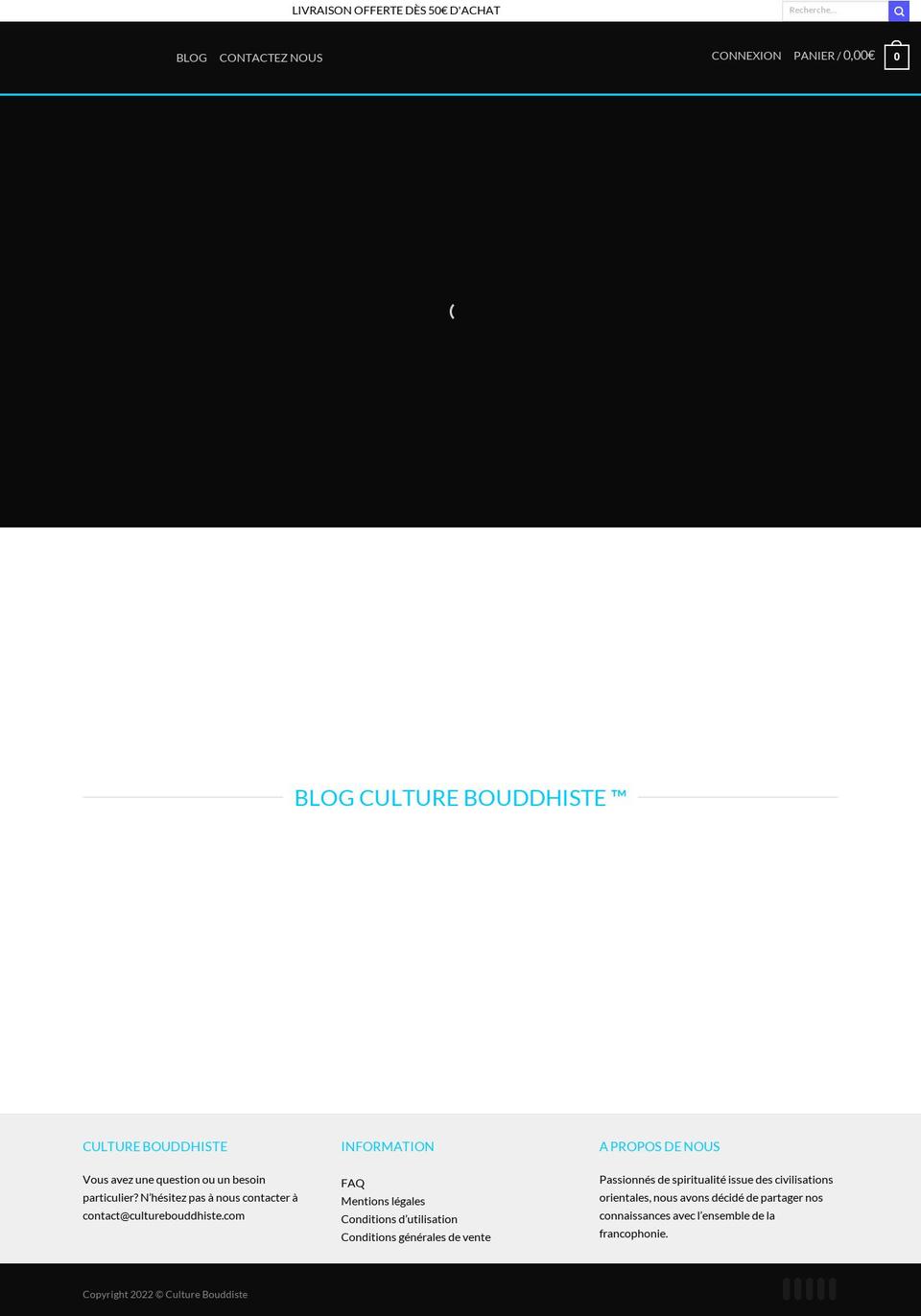 template-shopiflight-0911 Shopify theme site example culturebouddhiste.com