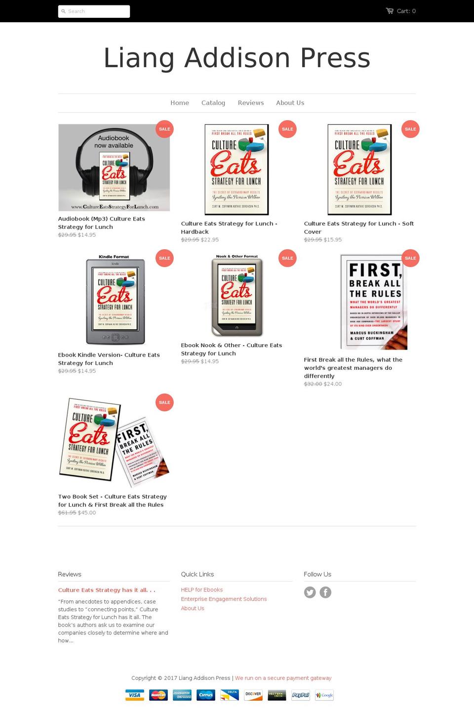 cultureeatsstrategyforlunch.com shopify website screenshot