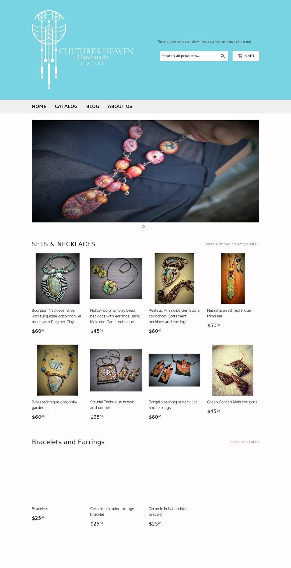 culturesheaven.com — Shopify storefront screenshot