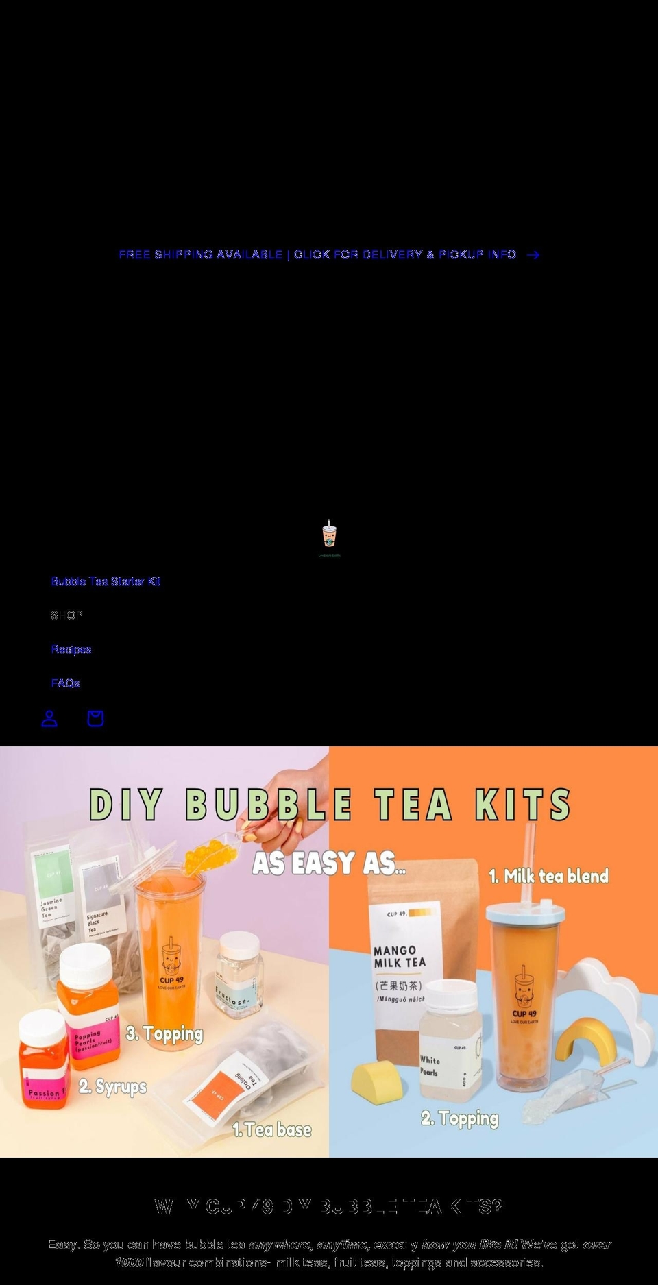 cup49.com shopify website screenshot