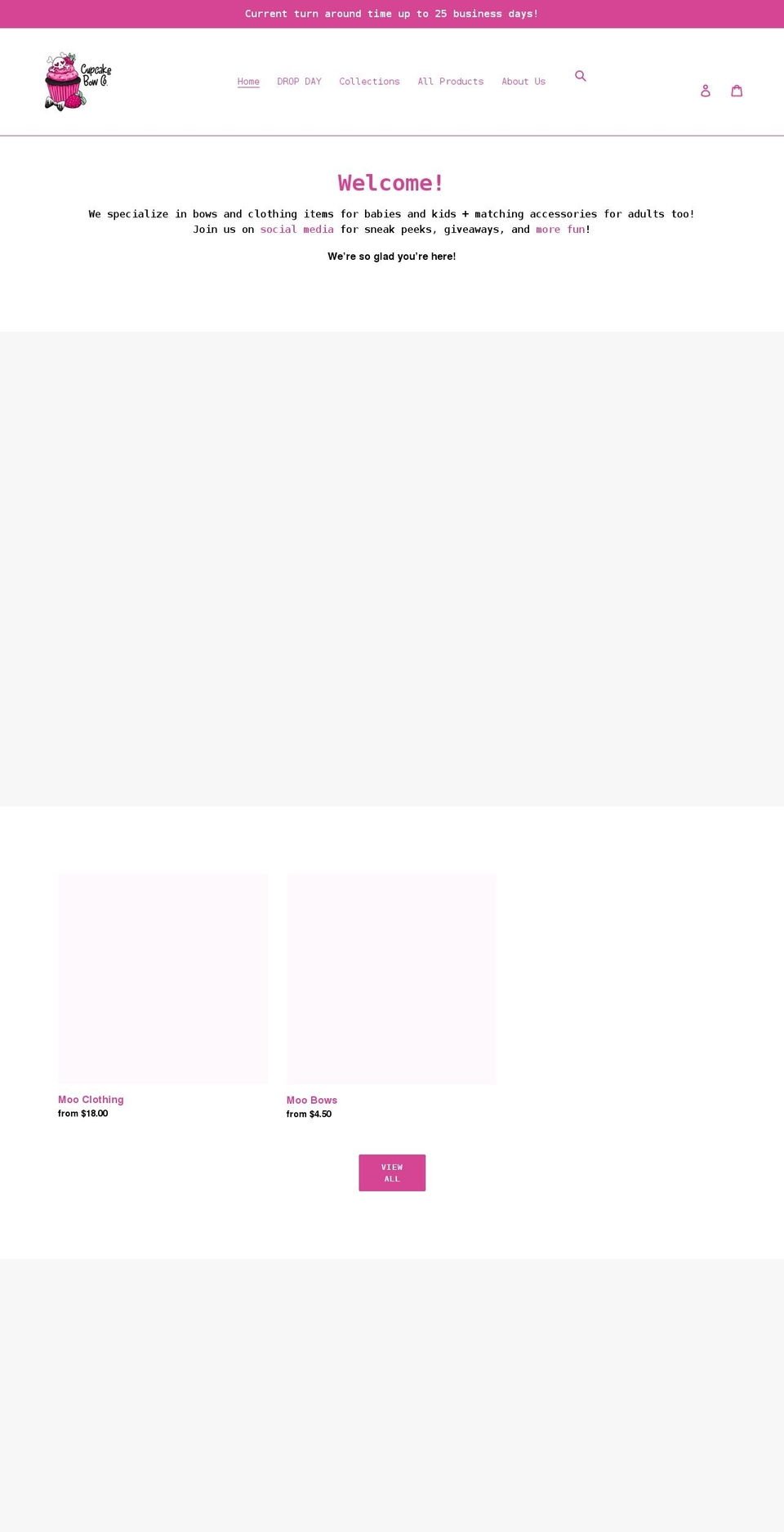 cupcakebowco.com shopify website screenshot
