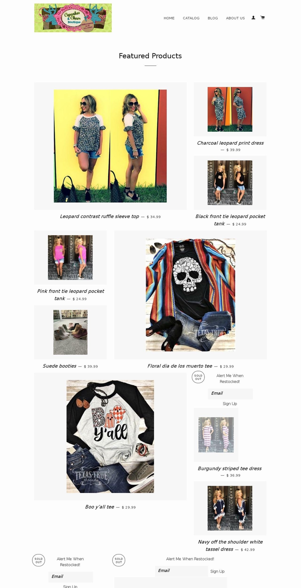 Wholesale Shopify theme site example cupcakesandcheer.com