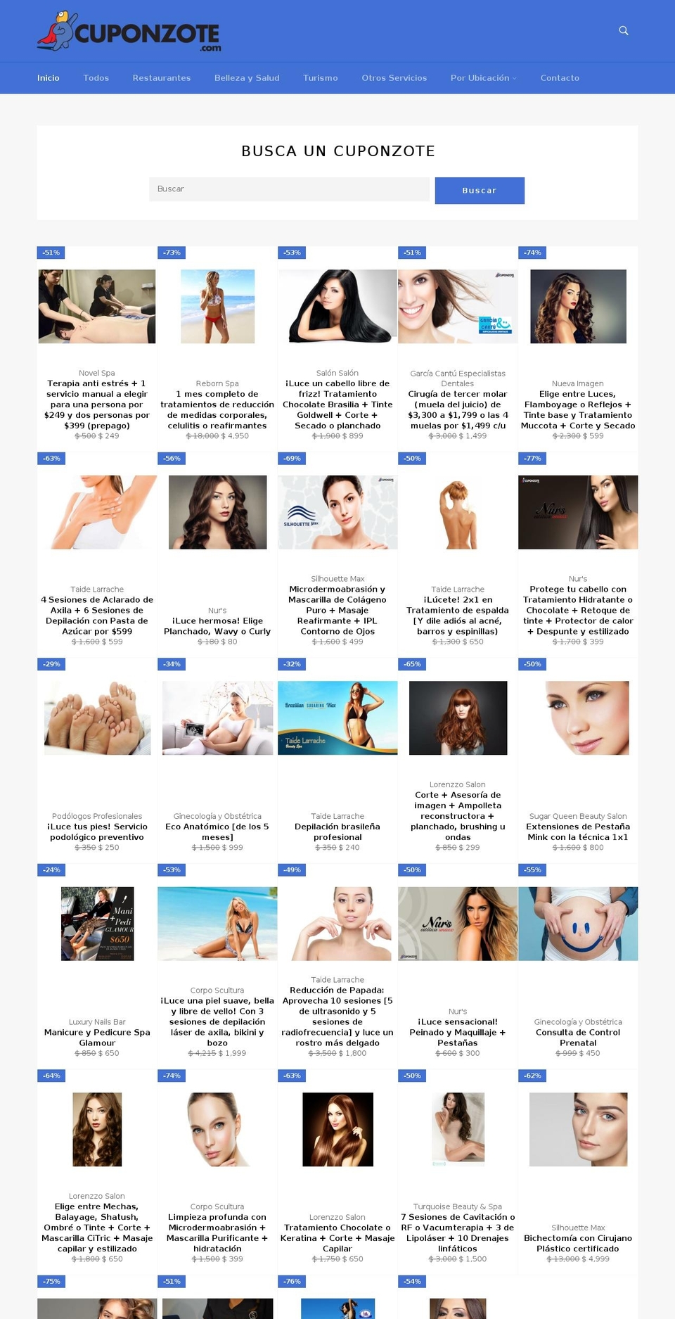 cuponsote.com — Shopify storefront screenshot