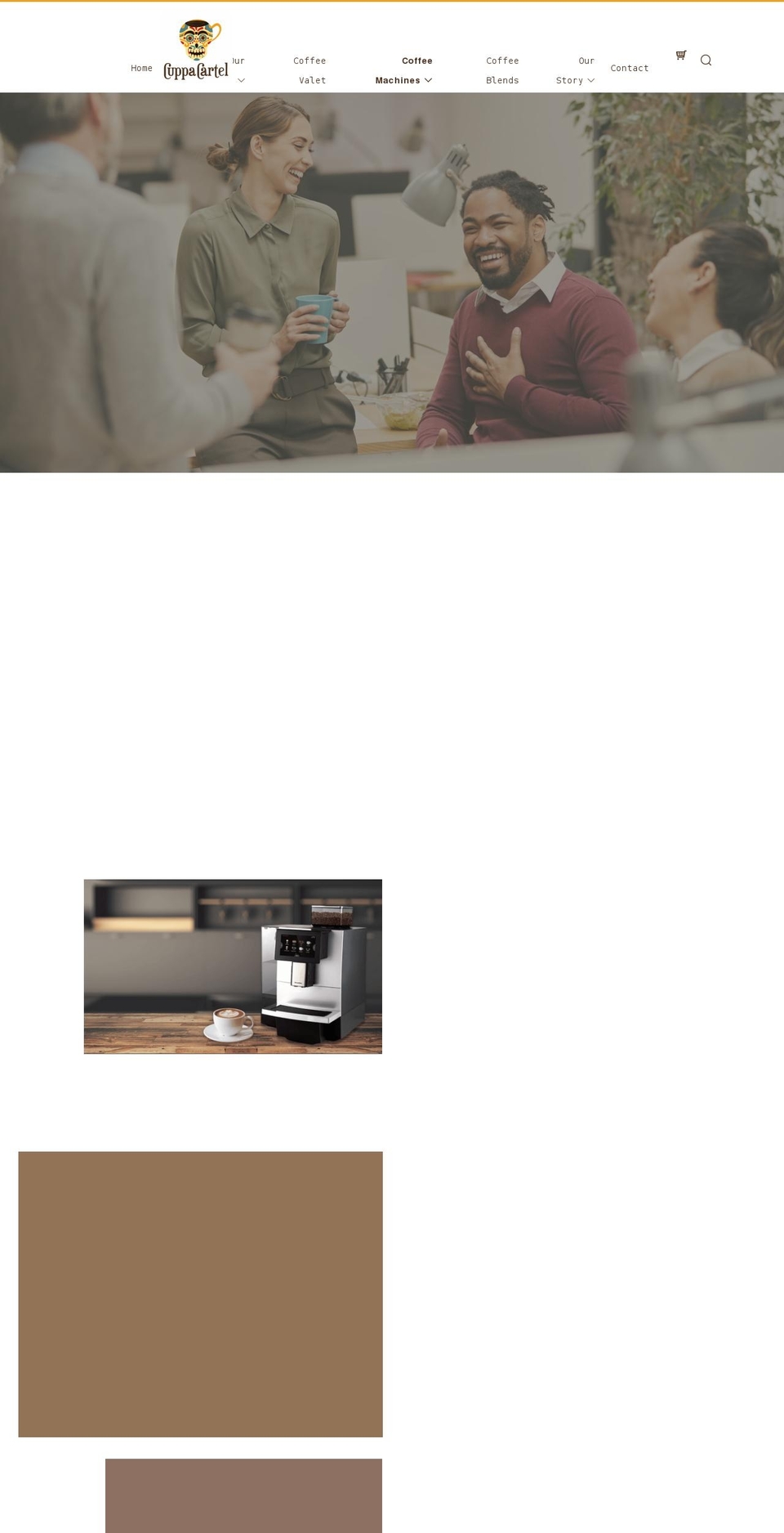 cuppa-cartel.myshopify.com shopify website screenshot