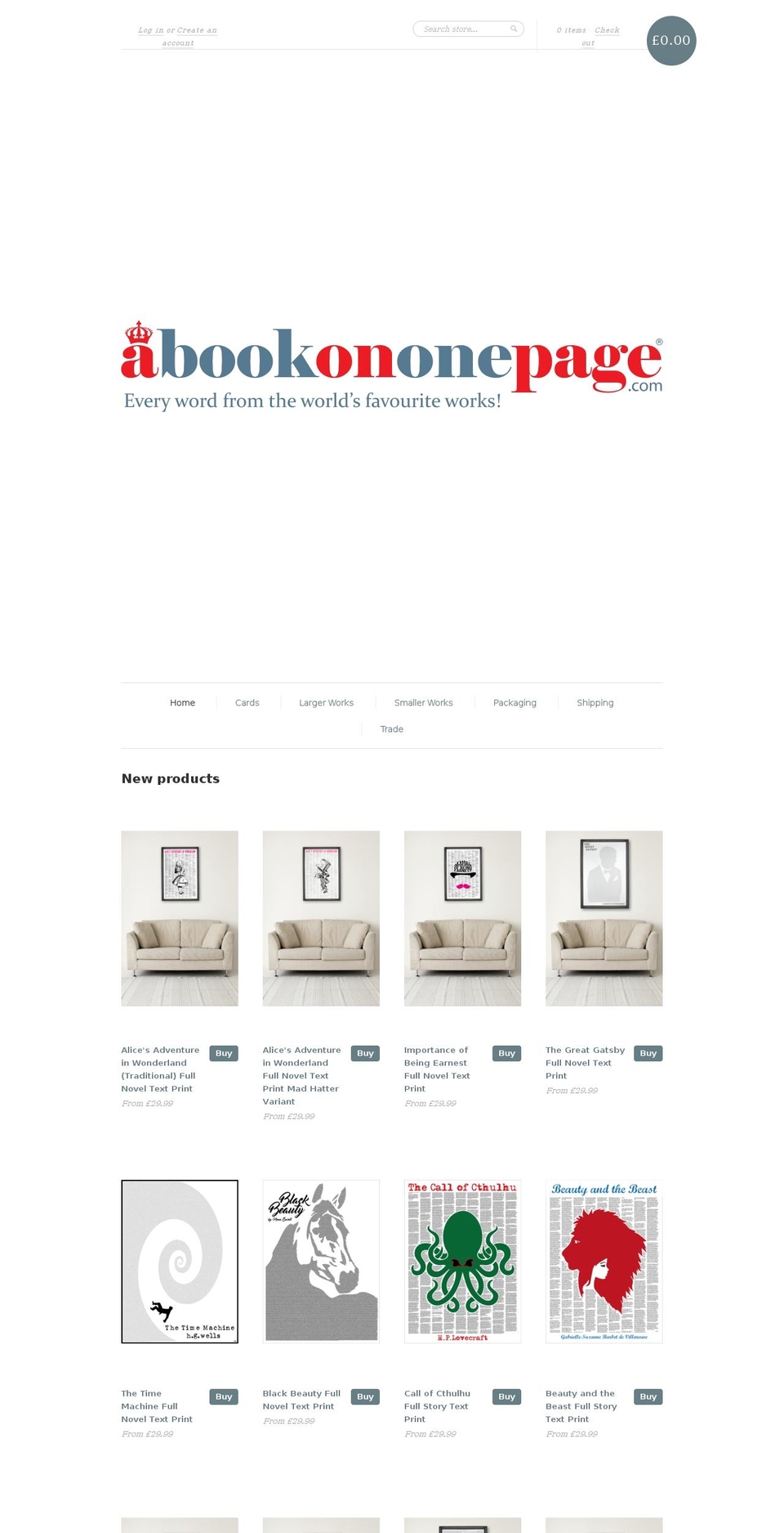 cuppaquotes.com — Shopify storefront screenshot