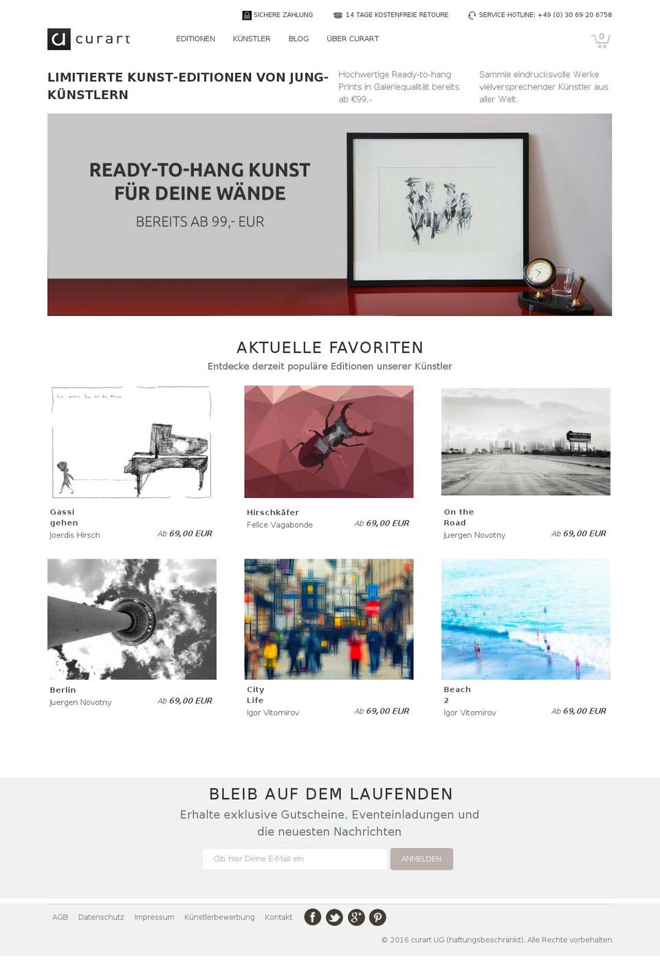 Curart Jaron 1-6-2015 Shopify theme site example curart.biz